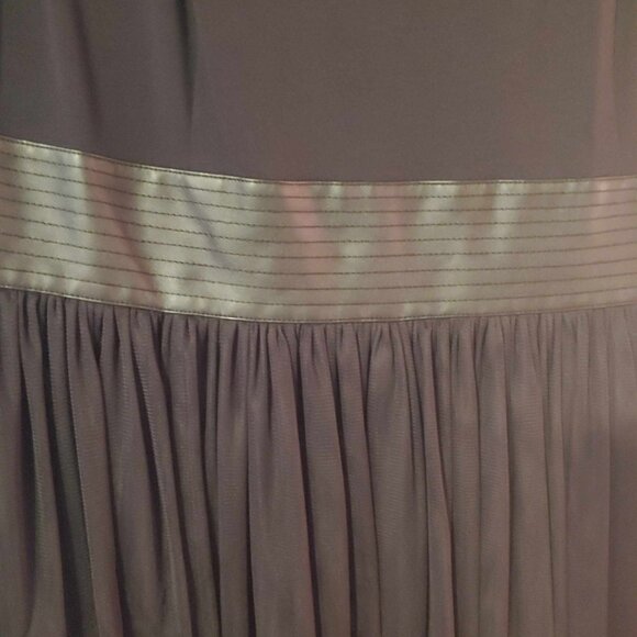 Eshakti Plus Size Black Formal Midi Dress - Picture 2 of 5